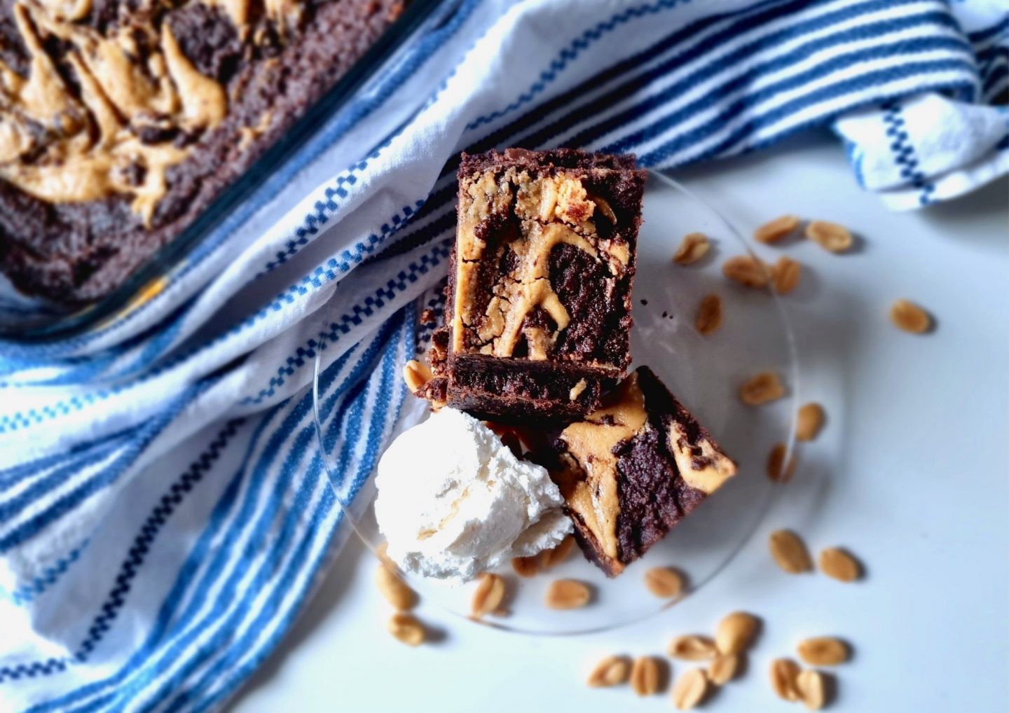 Fudgy Vegan Brownies: Gluten-Free and with Peanut Butter